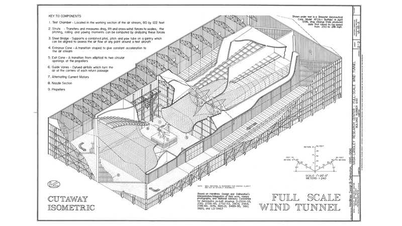 Illustration for article titled Huge Machines Hurl Artificial Storms Deep Inside This NASA Hangar